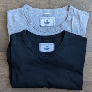 2 Reigning Champ Lightweight Jersey T-Shirts (Size M)